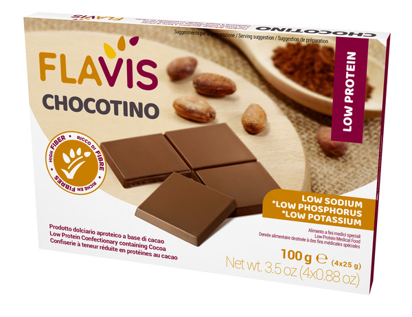FLAVIS CHOCOTINO 4 PORZIONI DA 25 G - Farmacia Nuova Dr.ssa Gabriella Catellani