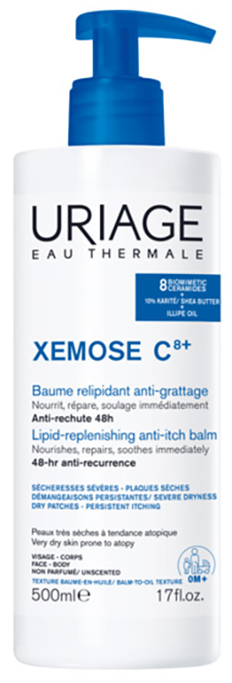 XEMOSE C8+ BALSAMO OLIO LENITIVO ANTI PRURITO 500 ML - Farmacia Nuova Dr.ssa Gabriella Catellani