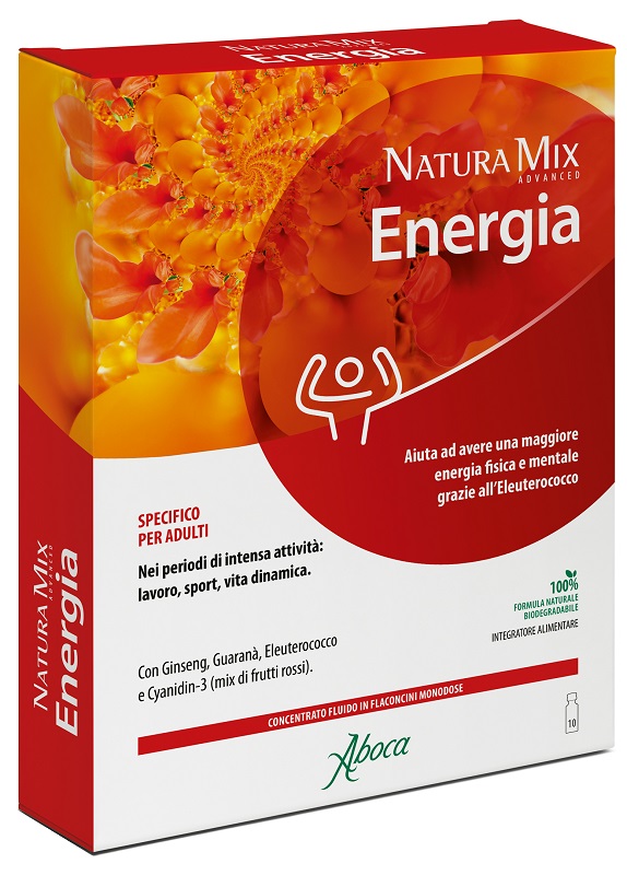NATURA MIX ADVANCED ENERGIA 10 FLACONCINI DA 15 G - Farmacia Nuova Dr.ssa Gabriella Catellani