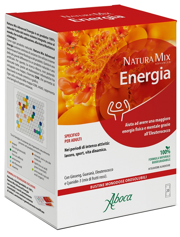 NATURA MIX ADVANCED ENERGIA 20 BUSTINE - Farmacia Nuova Dr.ssa Gabriella Catellani