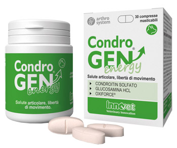 CONDROGEN ENERGY 30 COMPRESSE MASTICABILI - Farmacia Nuova Dr.ssa Gabriella Catellani