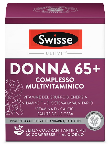 SWISSE DONNA 65+ COMPLESSO MULTIVITAMINICO 30 COMPRESSE - Farmacia Nuova Dr.ssa Gabriella Catellani
