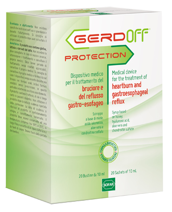GERDOFF PROTECTION SCIROPPO 20 BUSTE 10 ML - Farmacia Nuova Dr.ssa Gabriella Catellani