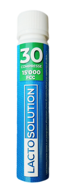 LACTOSOLUTION 15000 30 COMPRESSE - Farmacia Nuova Dr.ssa Gabriella Catellani