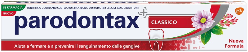 DENTIFRICIO PARODONTAX HERBAL CLASSIC 75 ML - Farmacia Nuova Dr.ssa Gabriella Catellani