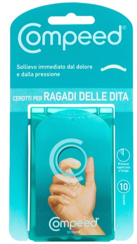 COMPEED CEROTTI PER RAGADI DITA 10 PEZZI - Farmacia Nuova Dr.ssa Gabriella Catellani