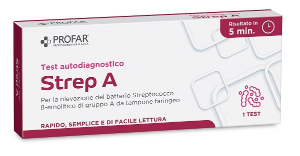 TEST STREPTOCOCCO PROFAR CON CASSETTA A POZZETTO 1 PEZZO - Farmacia Nuova Dr.ssa Gabriella Catellani