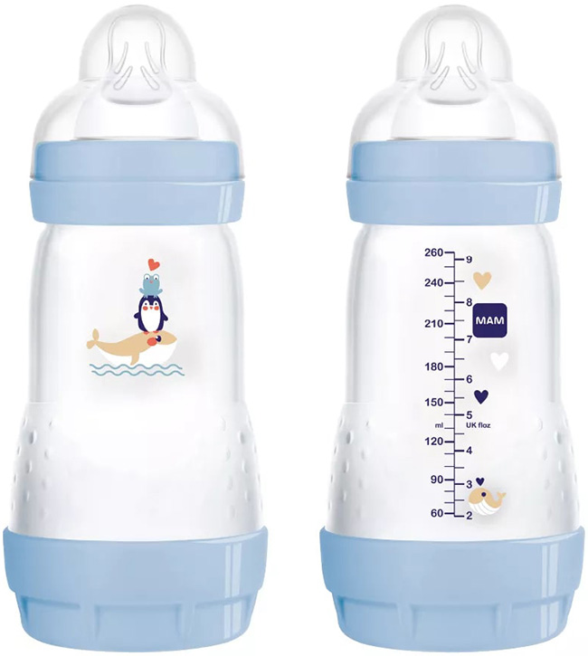 MAM BIBERON EASY START 260 ML 2+ TETTARELLA 2 MASCHIO - Farmacia Nuova Dr.ssa Gabriella Catellani