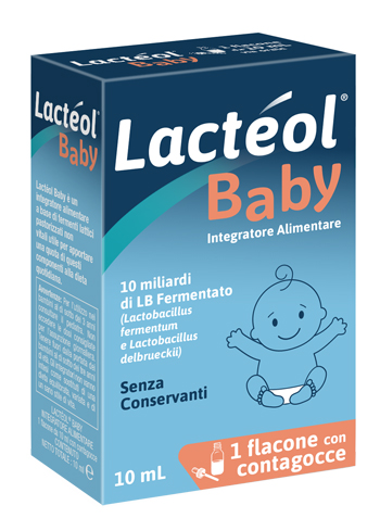 LACTEOL BABY FLACONE CON CONTAGOCCE 10 ML - Farmacia Nuova Dr.ssa Gabriella Catellani