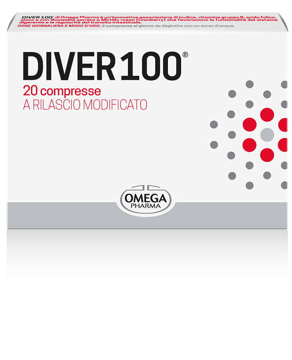 DIVER 100 20 COMPRESSE - Farmacia Nuova Dr.ssa Gabriella Catellani