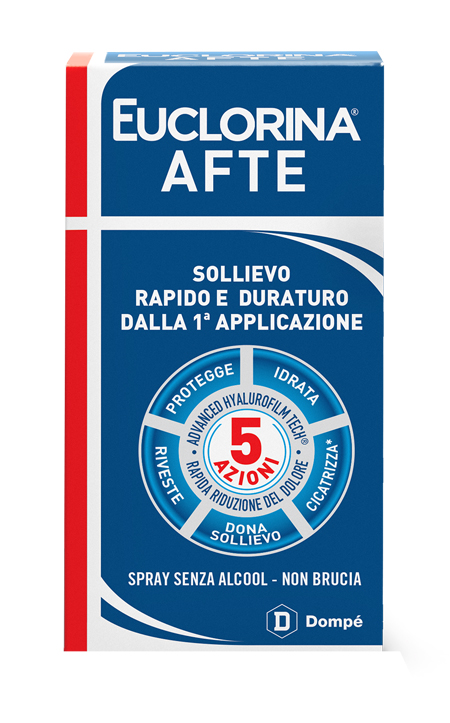 EUCLORINA AFTE SPRAY 15 ML - Farmacia Nuova Dr.ssa Gabriella Catellani