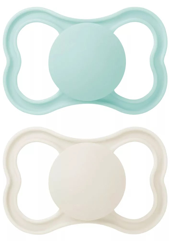 MAM AIR SUCCHIETTO 16+ MESI SILICONE NEUTRO 2 PEZZI - Farmacia Nuova Dr.ssa Gabriella Catellani