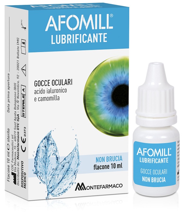 AFOMILL LUBRIFICANTE GOCCE OCULARI 10 ML - Farmacia Nuova Dr.ssa Gabriella Catellani