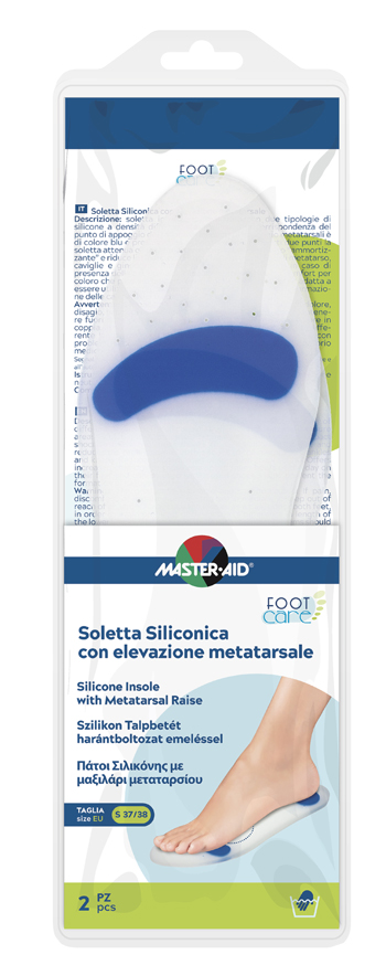SOLETTA SILICONICA MASTER-AID FOOTCARE SMALL 37-38 METATARSO I4 - Farmacia Nuova Dr.ssa Gabriella Catellani