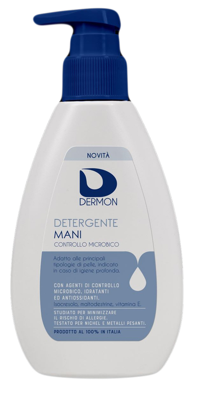 DERMON DETERGENTE MANI CONTROLLO MICROBICO 200 ML - Farmacia Nuova Dr.ssa Gabriella Catellani