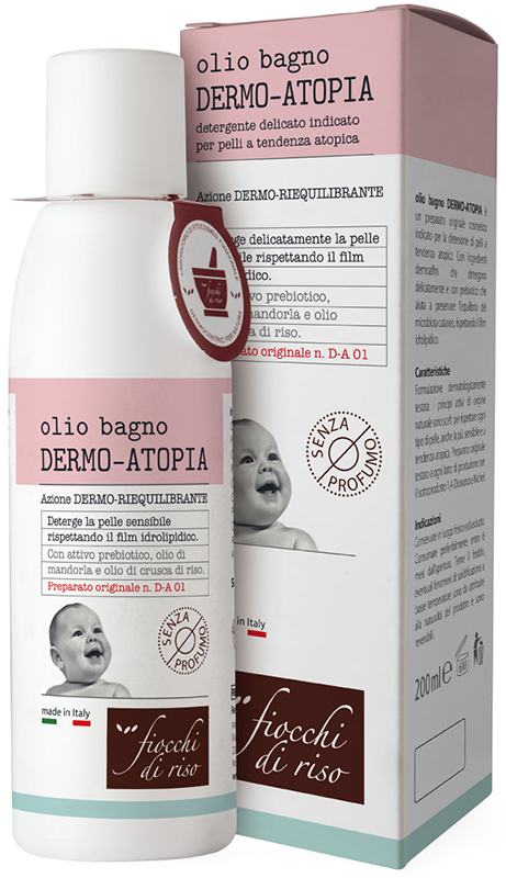FIOCCHI DI RISO DERMO-ATOPIA OLIO BAGNO - Farmacia Nuova Dr.ssa Gabriella Catellani