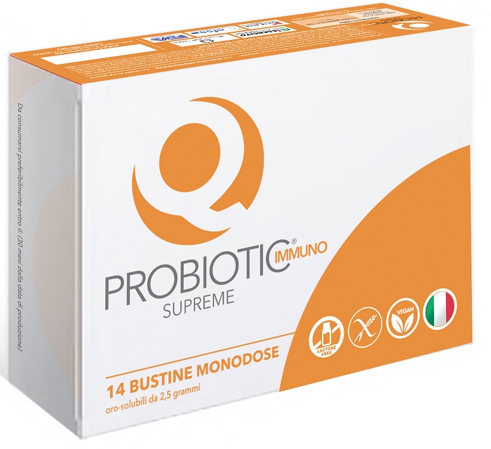 Q-PROBIOTIC IMMUNO SUPREME 14 BUSTINE - Farmacia Nuova Dr.ssa Gabriella Catellani