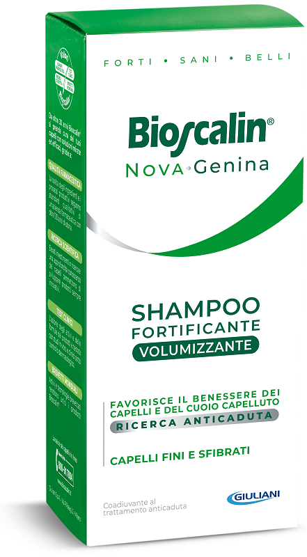 BIOSCALIN NOVA GENINA SHAMPOO FORTIFICANTE VOLUMIZZANTE 200 ML - Farmacia Nuova Dr.ssa Gabriella Catellani
