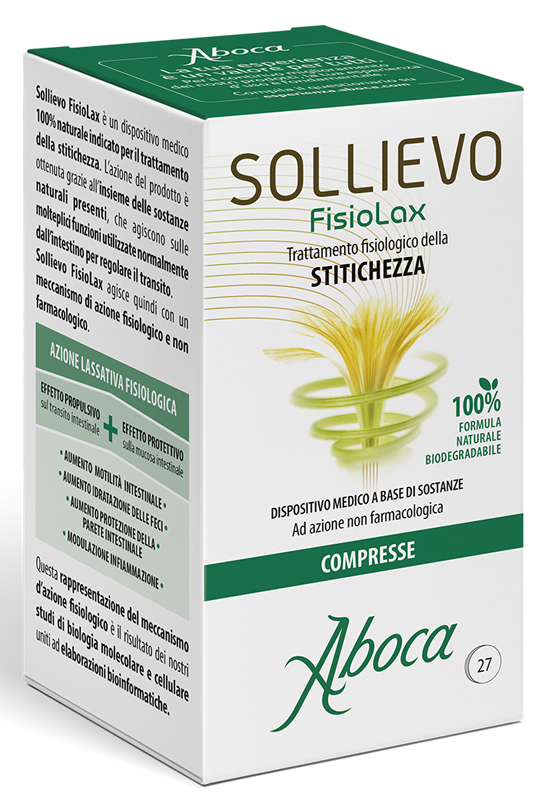 SOLLIEVO FISIOLAX 27 COMPRESSE - Farmacia Nuova Dr.ssa Gabriella Catellani