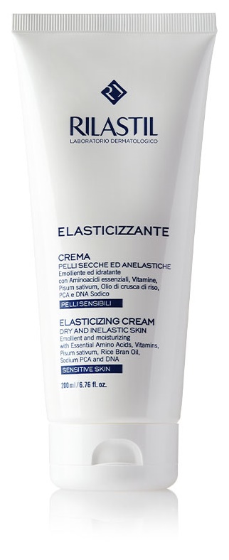 RILASTIL ELASTICIZZANTE CREMA PELLI SECCHE ED ANELASTICHE 200 ML - Farmacia Nuova Dr.ssa Gabriella Catellani