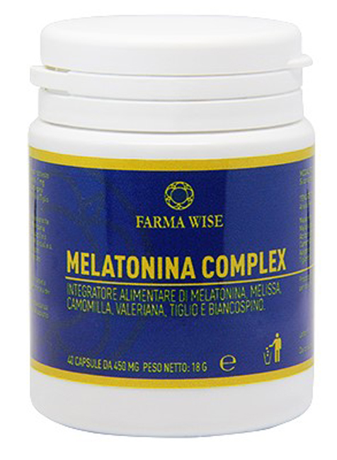 MELATONINA COMPLEX 40 CAPSULE - Farmacia Nuova Dr.ssa Gabriella Catellani