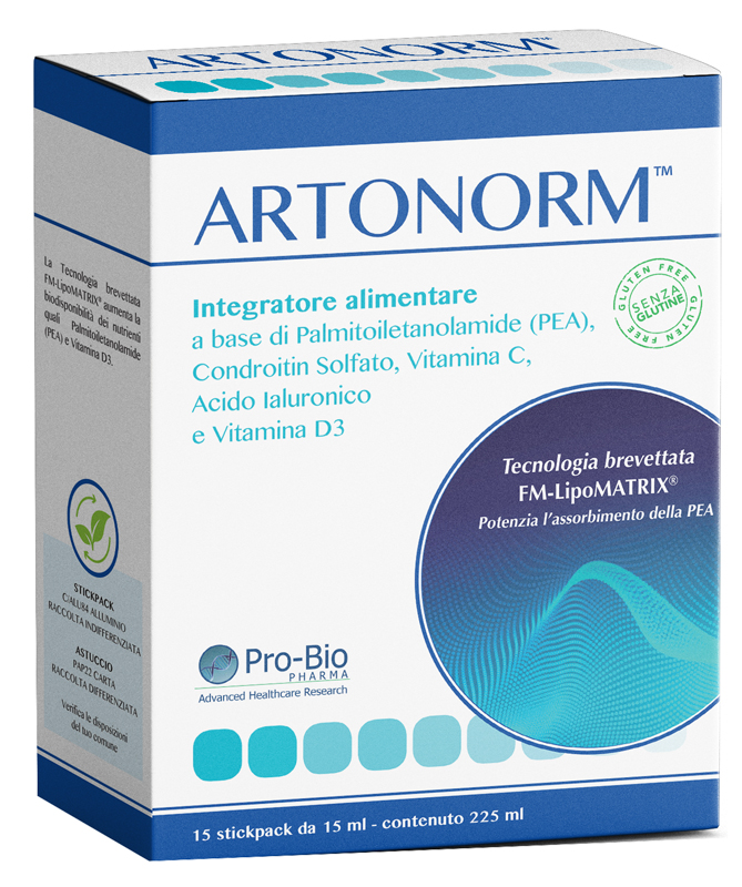 ARTONORM 15 STICKPACK DA 15 ML - Farmacia Nuova Dr.ssa Gabriella Catellani