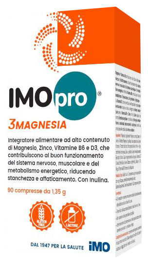 IMOPRO 3 MAGNESIA 90 COMPRESSE - Farmacia Nuova Dr.ssa Gabriella Catellani