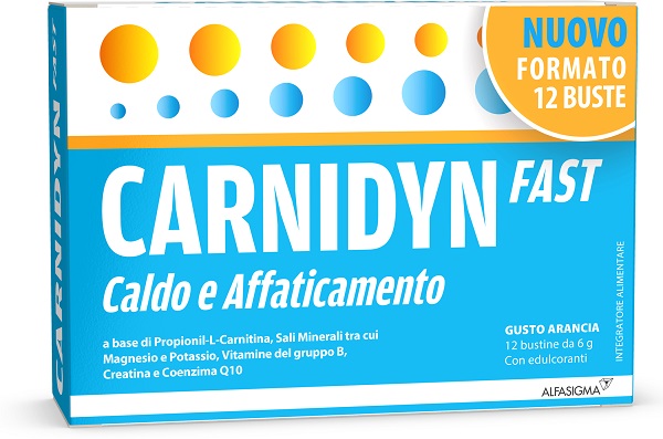 CARNIDYN FAST 12 BUSTINE - Farmacia Nuova Dr.ssa Gabriella Catellani