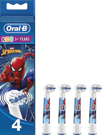 ORALB POWER REFILL EB10 SPIDERMAN 4 PEZZI - Farmacia Nuova Dr.ssa Gabriella Catellani