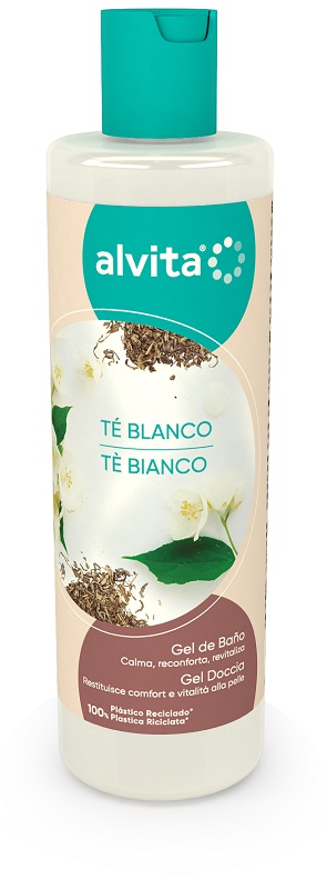 ALVITA GEL DOCCIA TE' BIANCO 300 ML - Farmacia Nuova Dr.ssa Gabriella Catellani