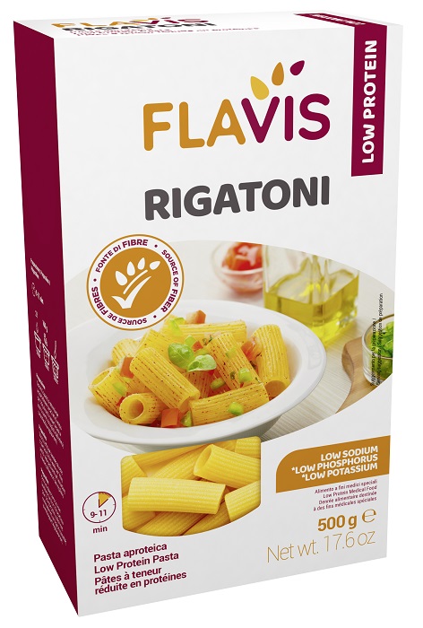 FLAVIS RIGATONI APROTEICI 500 G - Farmacia Nuova Dr.ssa Gabriella Catellani